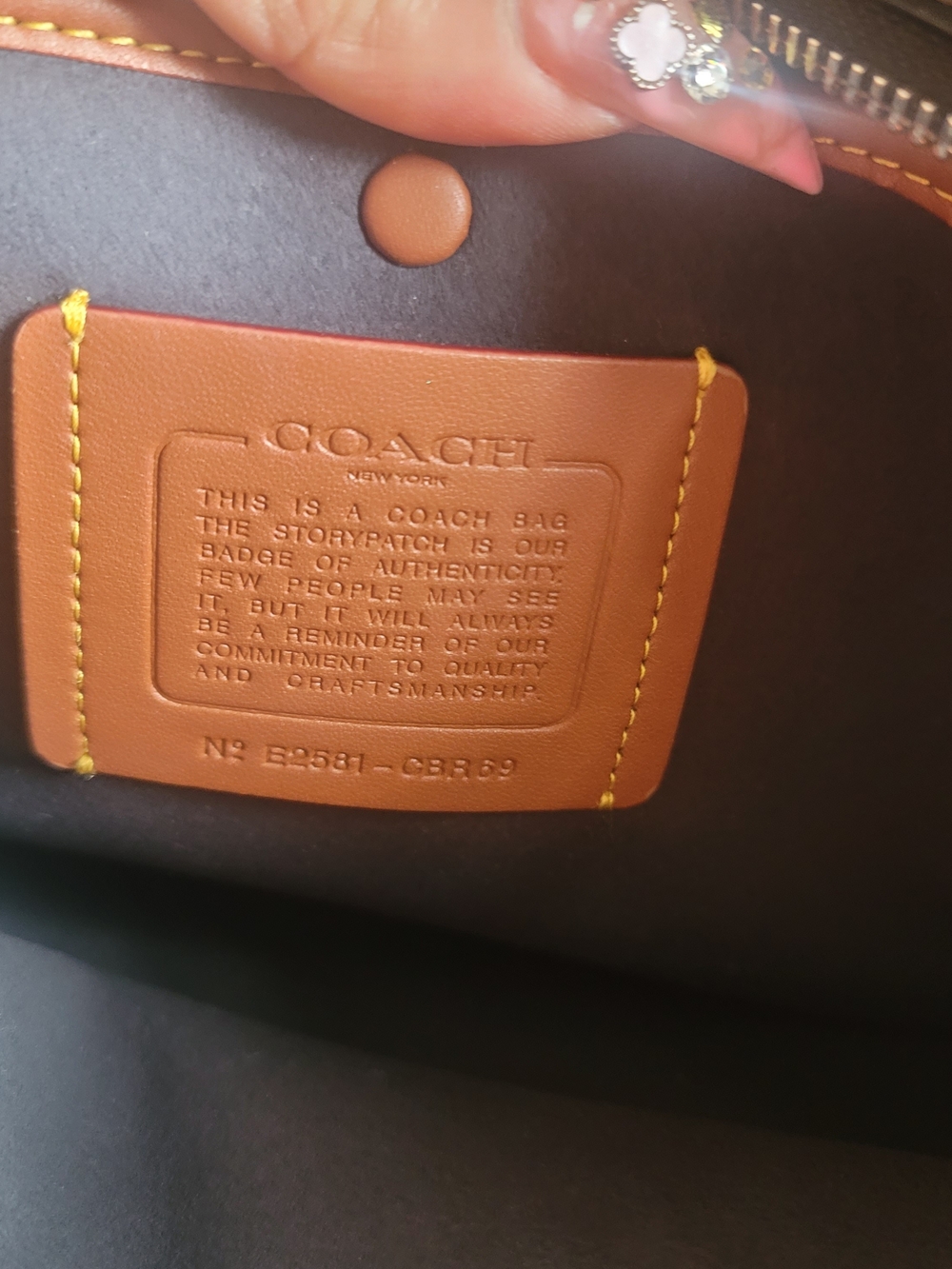 Coach Empire 40 Soft Empire Carryall Black Glovetanned Leather Bag CBR69 - Picture 10 of 15